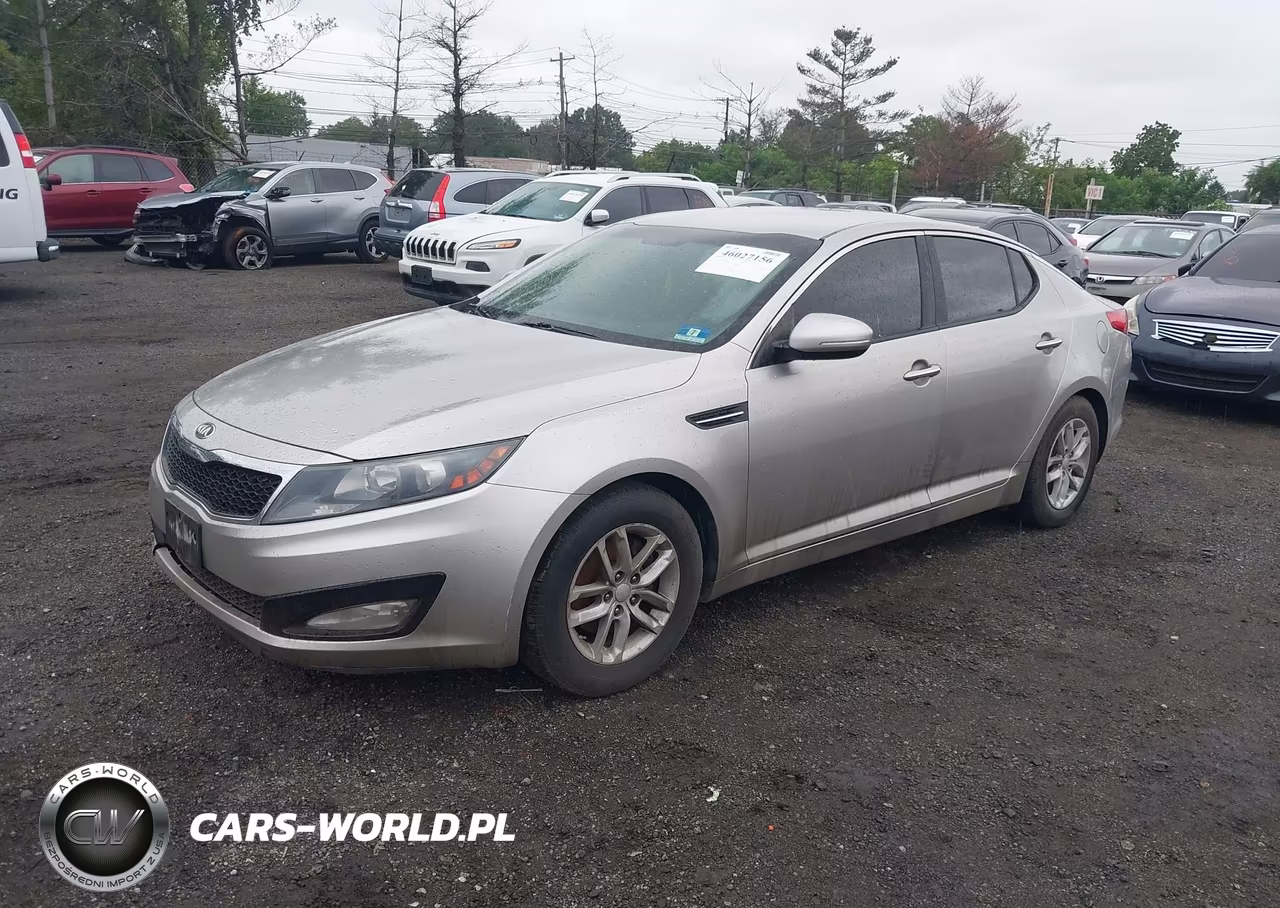 2013 Kia Optima Lx VIN:KNAGM4A76D5442003 - 2