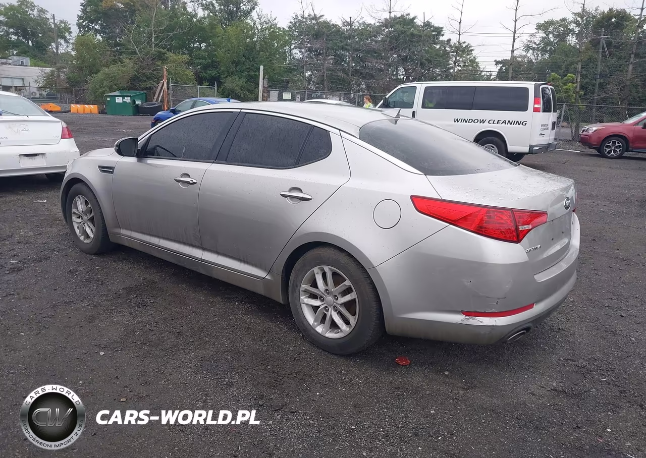 2013 Kia Optima Lx VIN:KNAGM4A76D5442003 - 3
