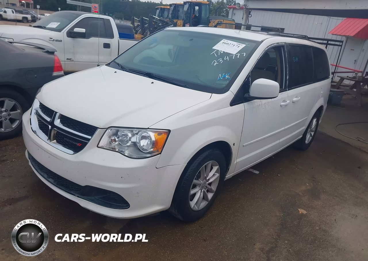 2016 Dodge Grand Caravan Sxt VIN:2C4RDGCG7GR234777 - 2