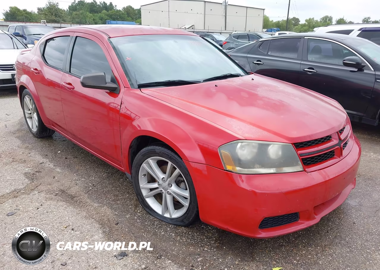 2014 Dodge Avenger Se VIN:1C3CDZAB0EN174168 - 1