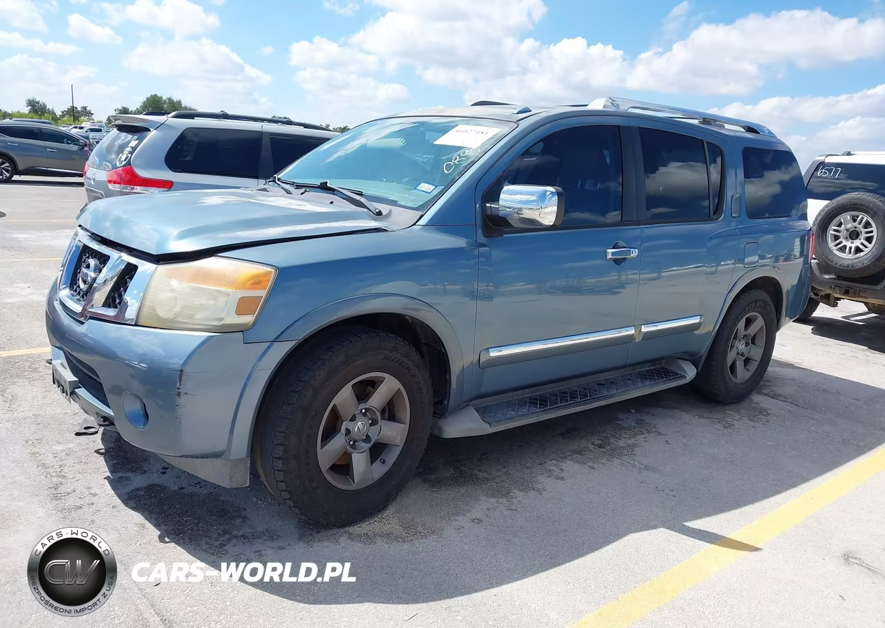 2010 Nissan Armada Titanium VIN:5N1BA0ND3AN610895 - 2