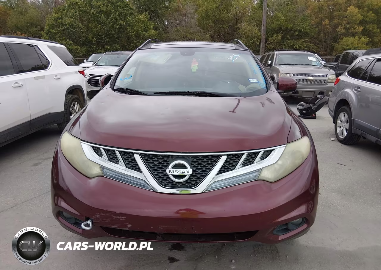 2011 Nissan Murano Sl VIN:JN8AZ1MW1BW160200 - 12
