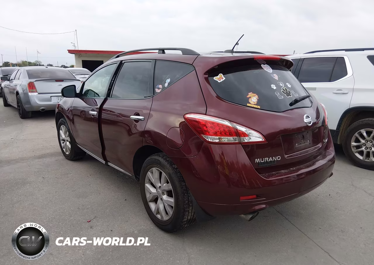 2011 Nissan Murano Sl VIN:JN8AZ1MW1BW160200 - 3