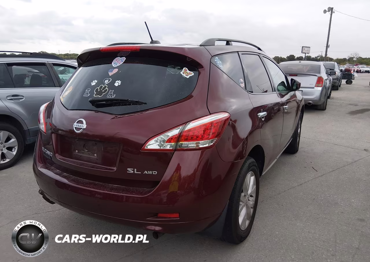 2011 Nissan Murano Sl VIN:JN8AZ1MW1BW160200 - 4