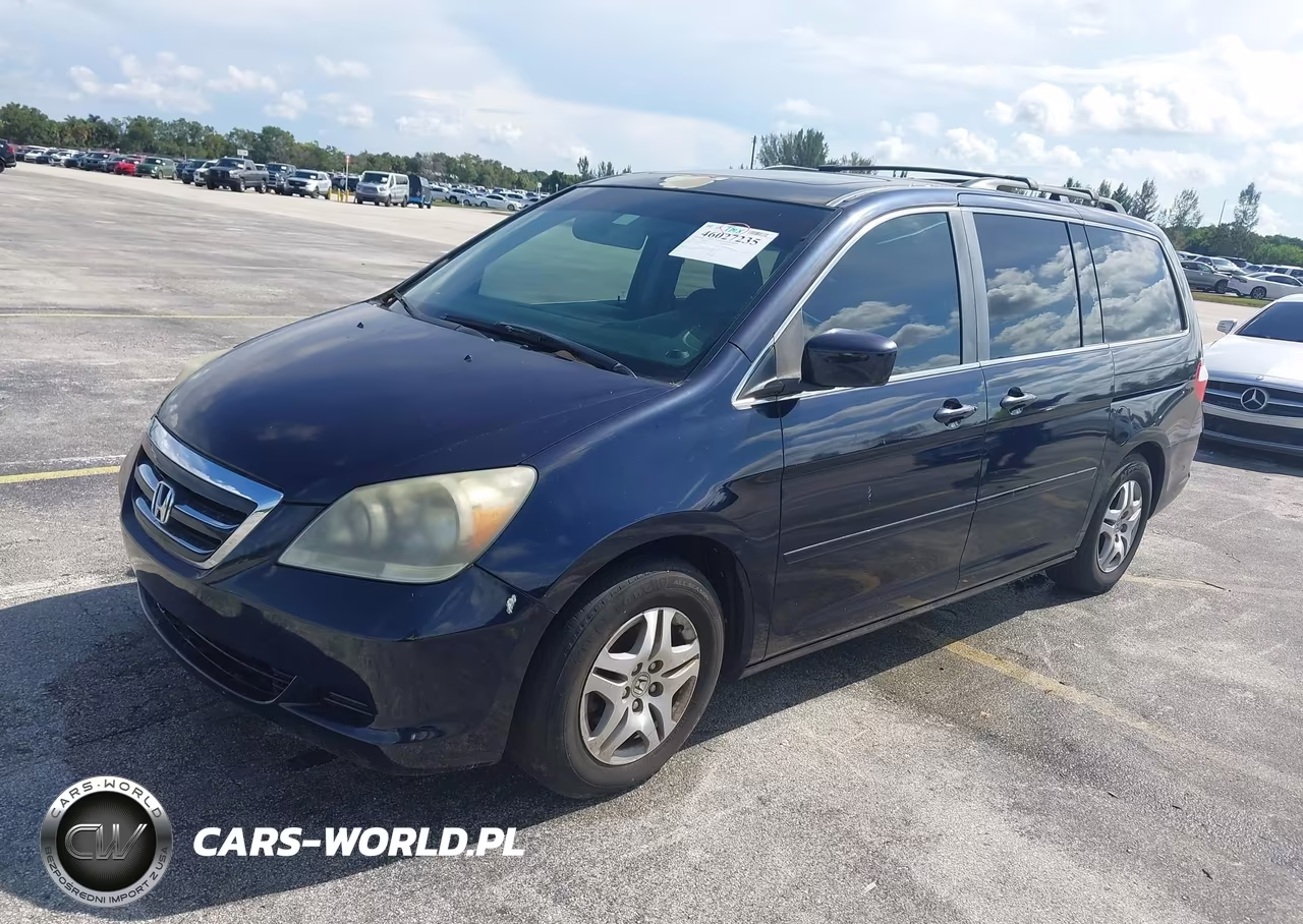 2006 Honda Odyssey Ex-L VIN:5FNRL38616B108887 - 2