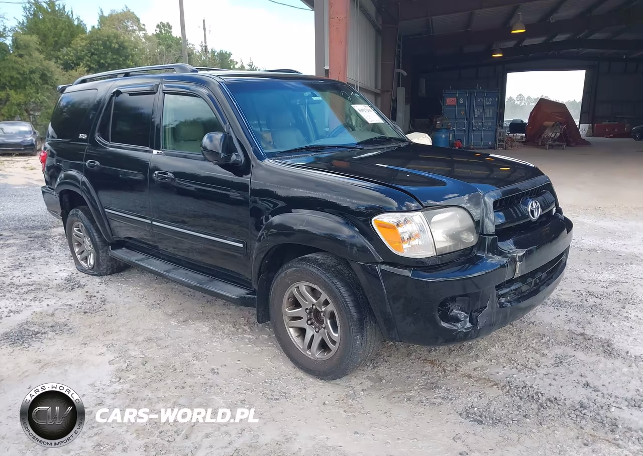 2007 Toyota Sequoia Sr5 V8 VIN:5TDZT34A77S293373 - 1