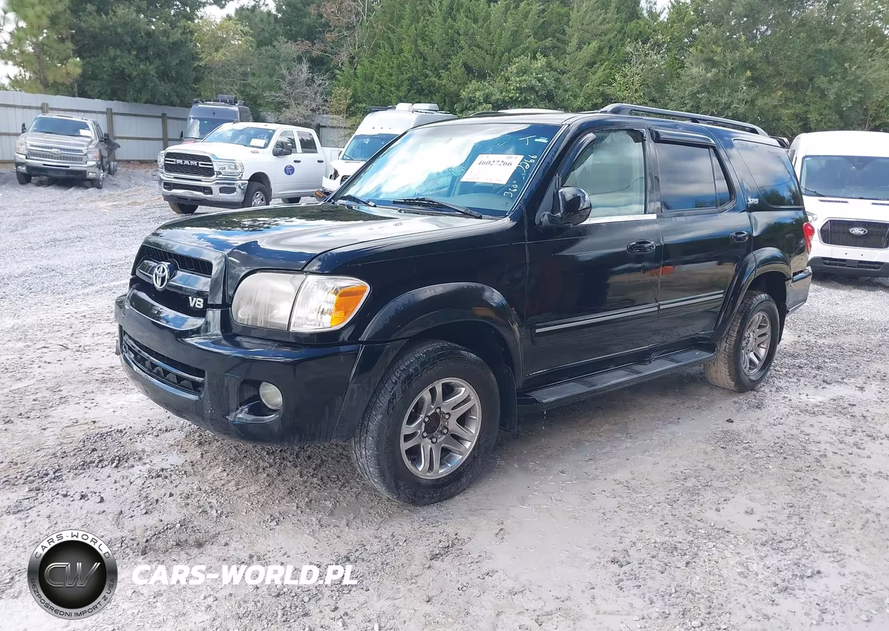 2007 Toyota Sequoia Sr5 V8 VIN:5TDZT34A77S293373 - 2
