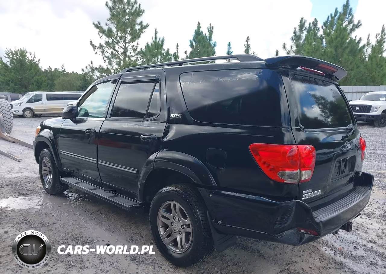 2007 Toyota Sequoia Sr5 V8 VIN:5TDZT34A77S293373 - 3