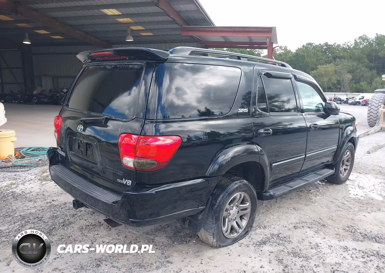 2007 Toyota Sequoia Sr5 V8 VIN:5TDZT34A77S293373 - 4