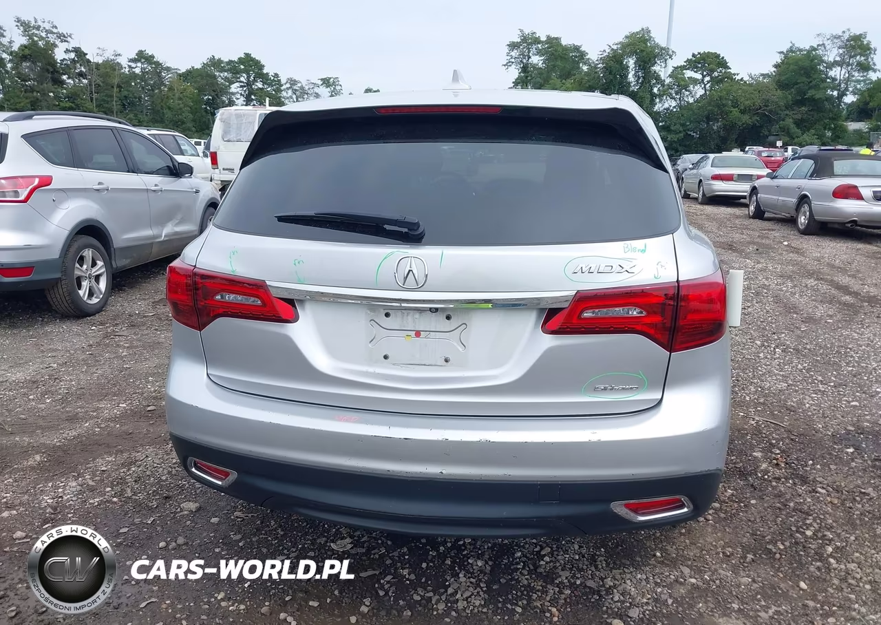 2015 Acura Mdx VIN:5FRYD4H27FB016547 - 16