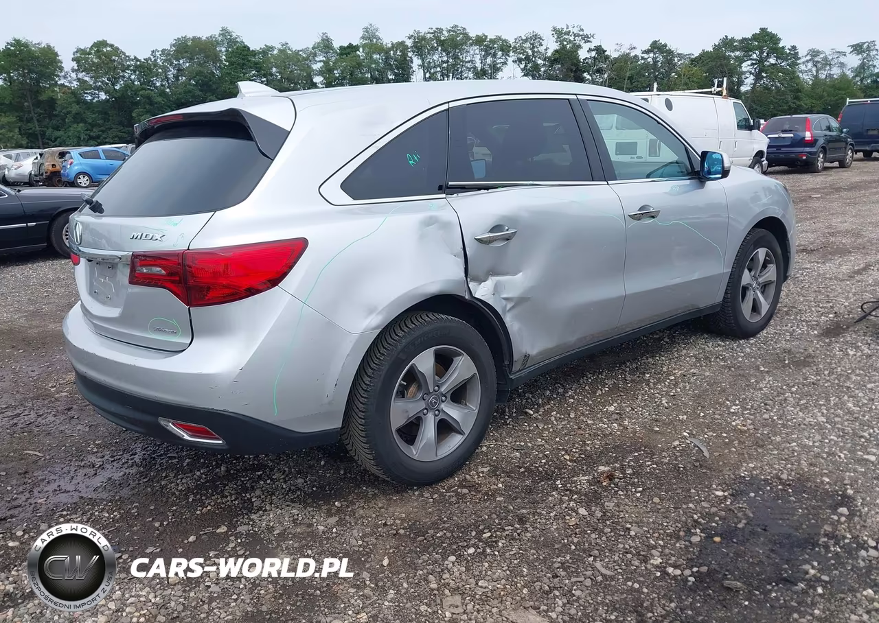 2015 Acura Mdx VIN:5FRYD4H27FB016547 - 4