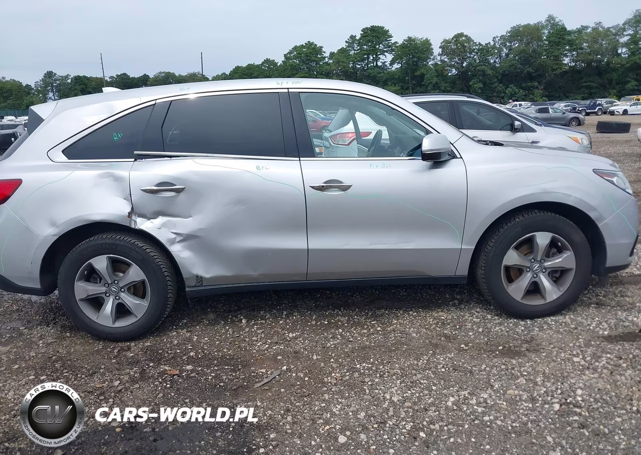 2015 Acura Mdx VIN:5FRYD4H27FB016547 - 6