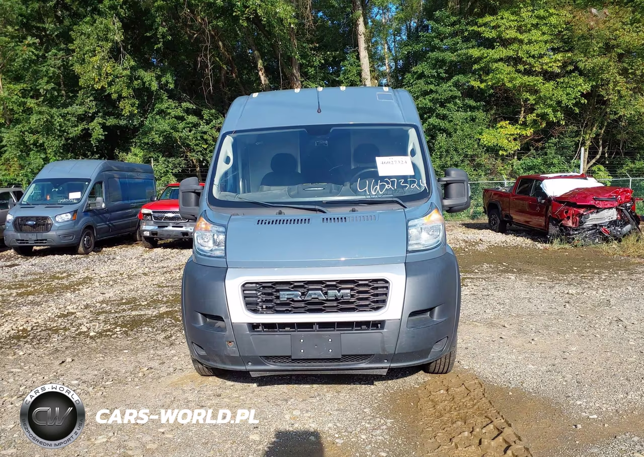 2019 Ram Promaster 3500 Cargo Van High Roof 159 Wb Ext VIN:3C6URVJG3KE551508 - 12