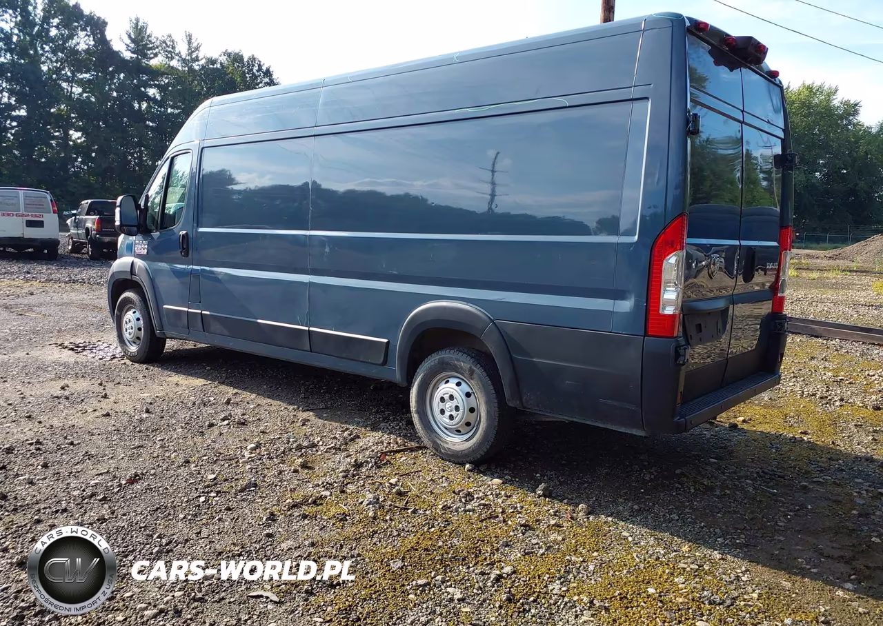 2019 Ram Promaster 3500 Cargo Van High Roof 159 Wb Ext VIN:3C6URVJG3KE551508 - 3