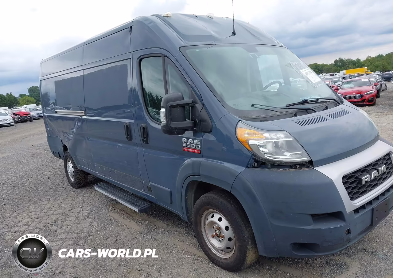 2019 Ram Promaster 3500 Cargo Van High Roof 159 Wb Ext – zdjęcie 1 z 17