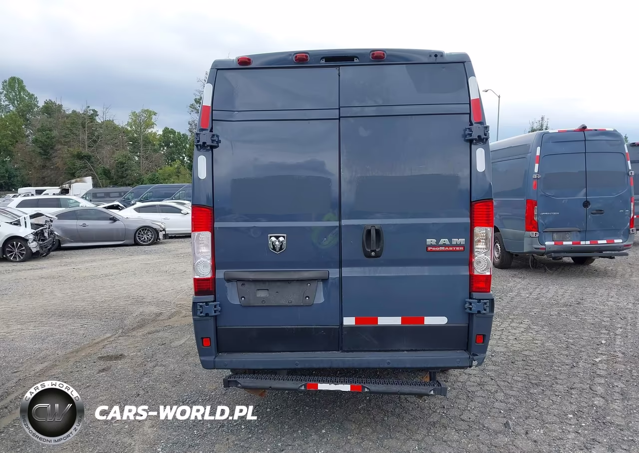 2019 Ram Promaster 3500 Cargo Van High Roof 159 Wb Ext VIN:3C6URVJG6KE541796 - 17
