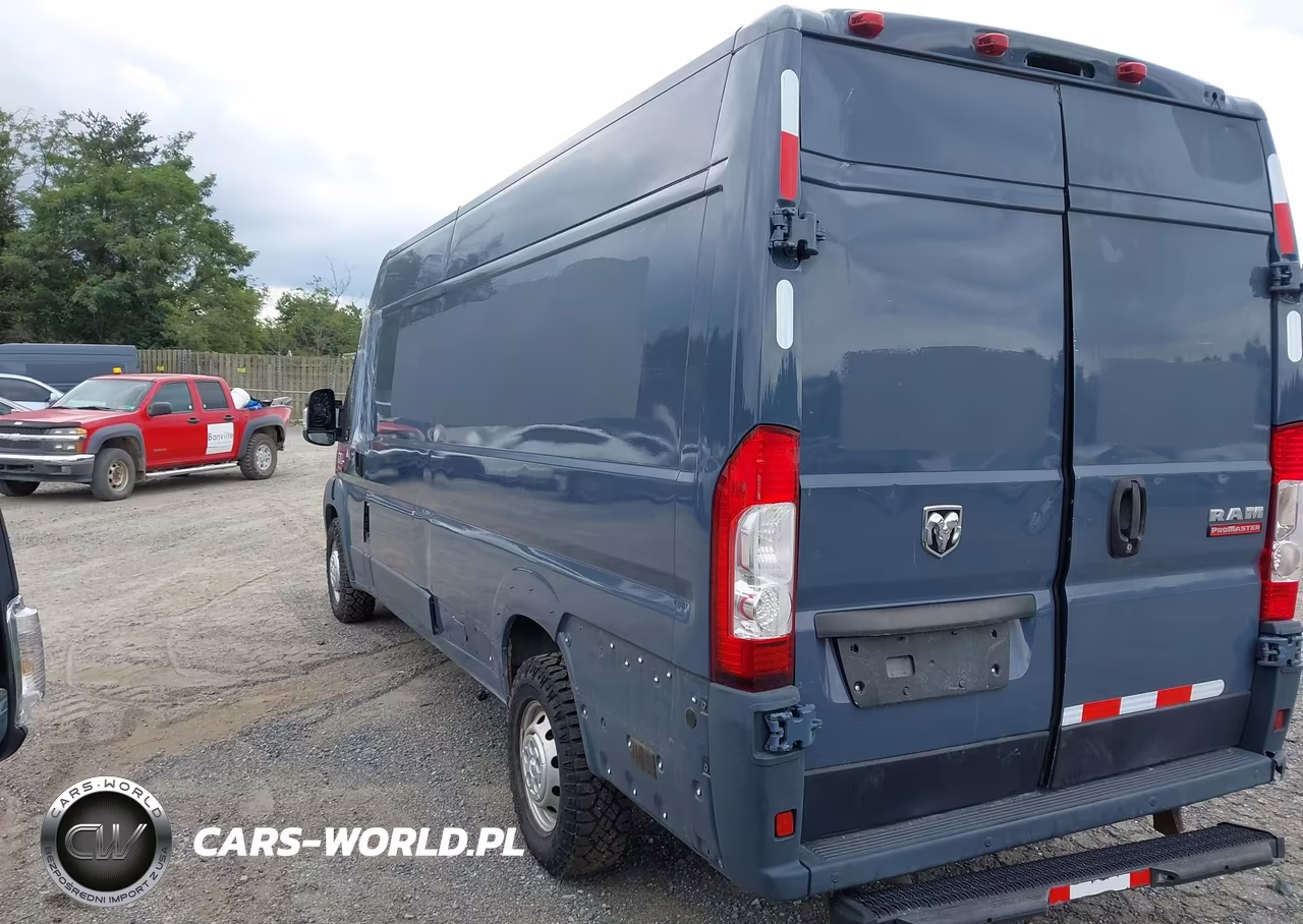 2019 Ram Promaster 3500 Cargo Van High Roof 159 Wb Ext VIN:3C6URVJG6KE541796 - 3