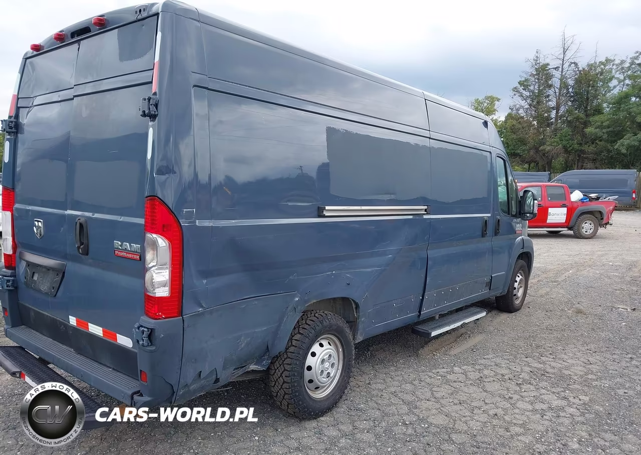 2019 Ram Promaster 3500 Cargo Van High Roof 159 Wb Ext VIN:3C6URVJG6KE541796 - 4