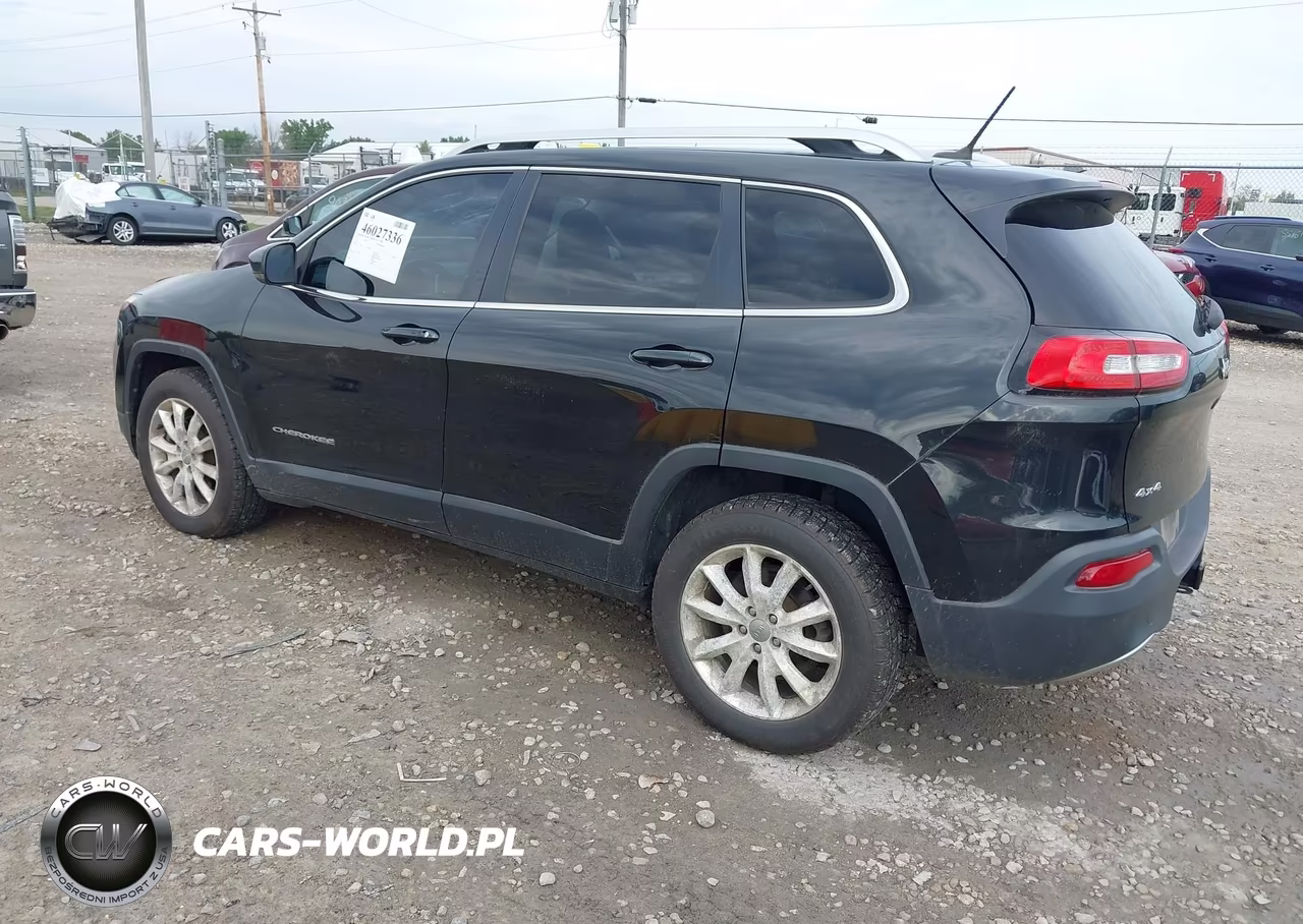 2015 Jeep Cherokee Limited VIN:1C4PJMDB5FW606429 - 3