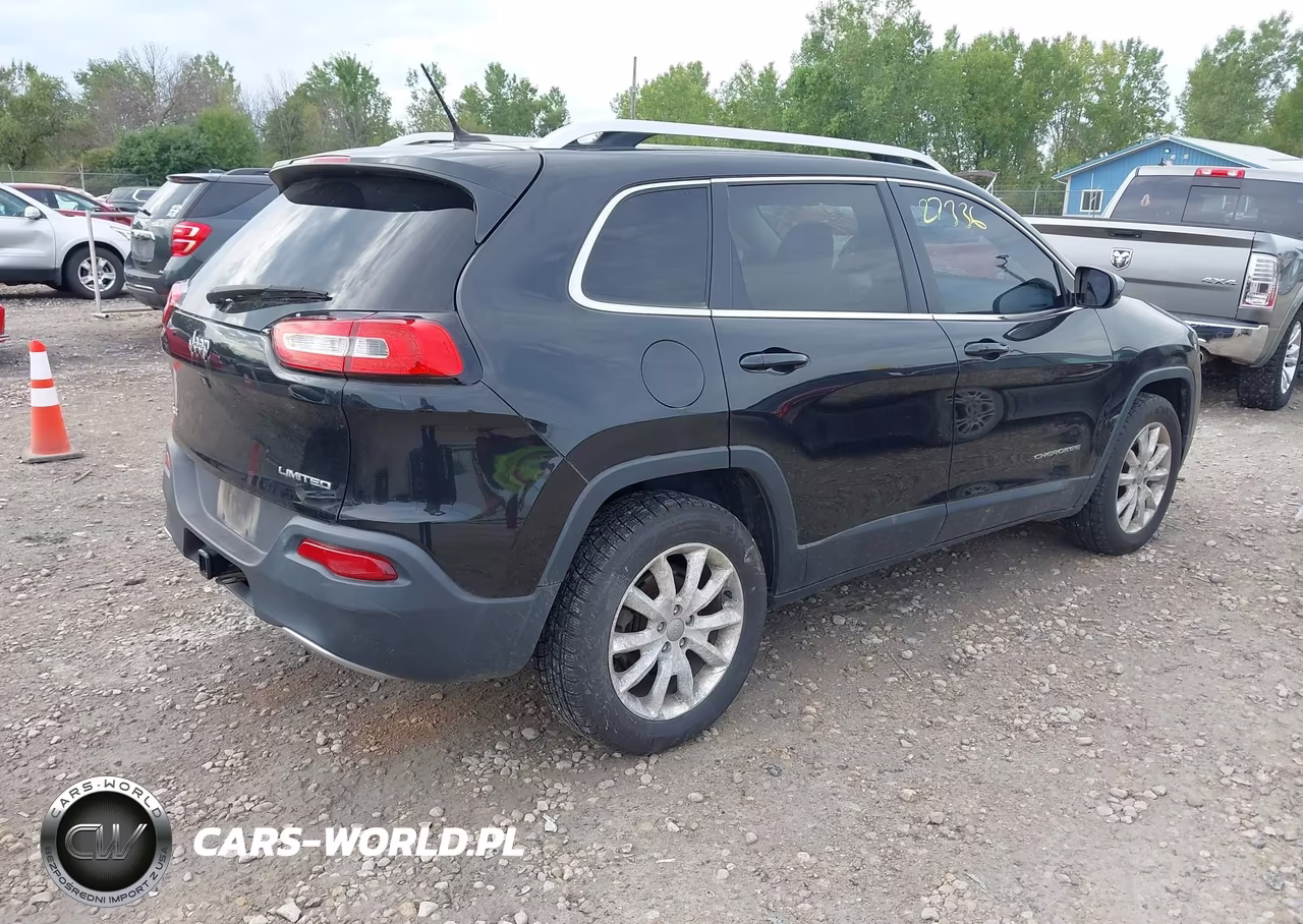 2015 Jeep Cherokee Limited VIN:1C4PJMDB5FW606429 - 4