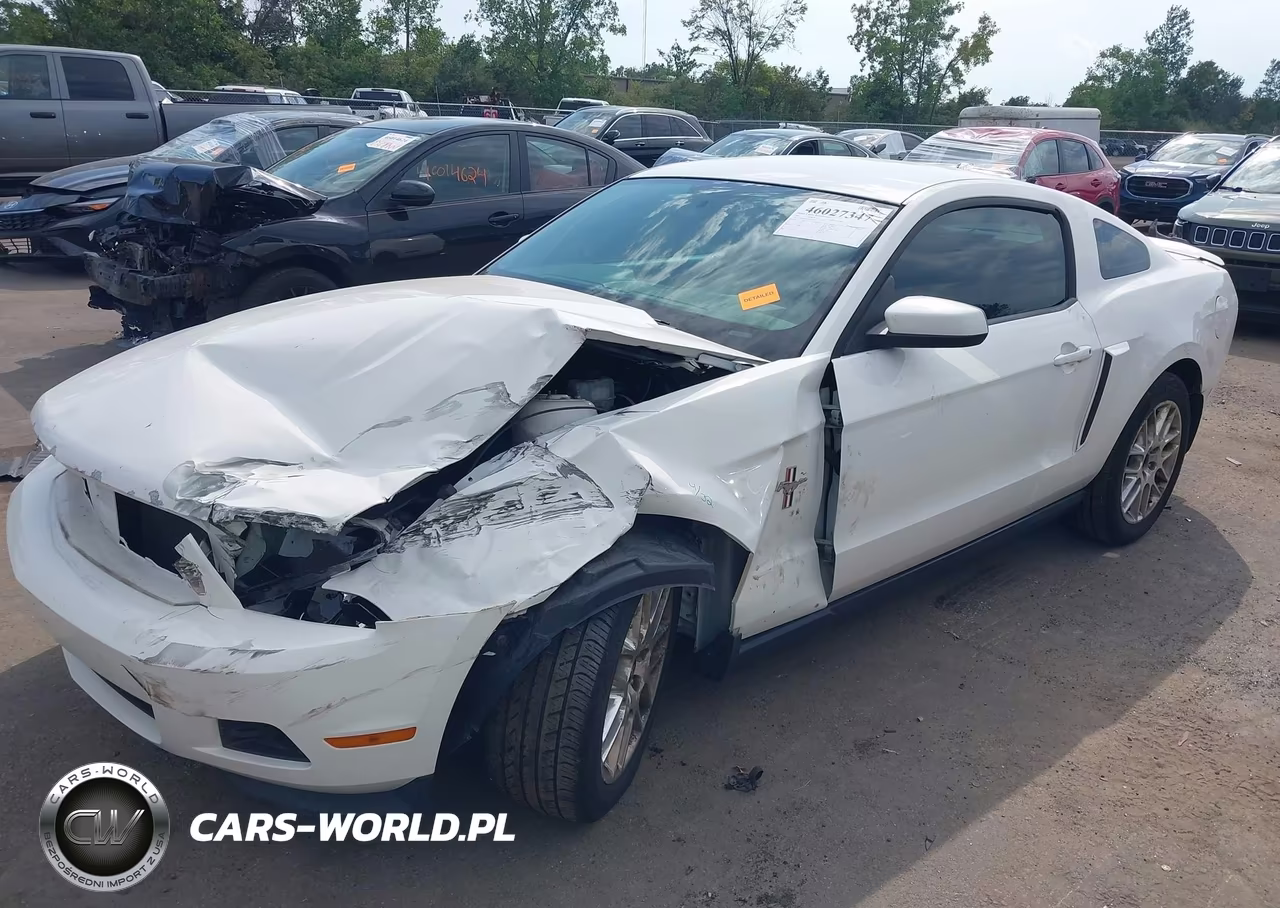 2012 Ford Mustang V6 Premium VIN:1ZVBP8AM9C5209584 - 2