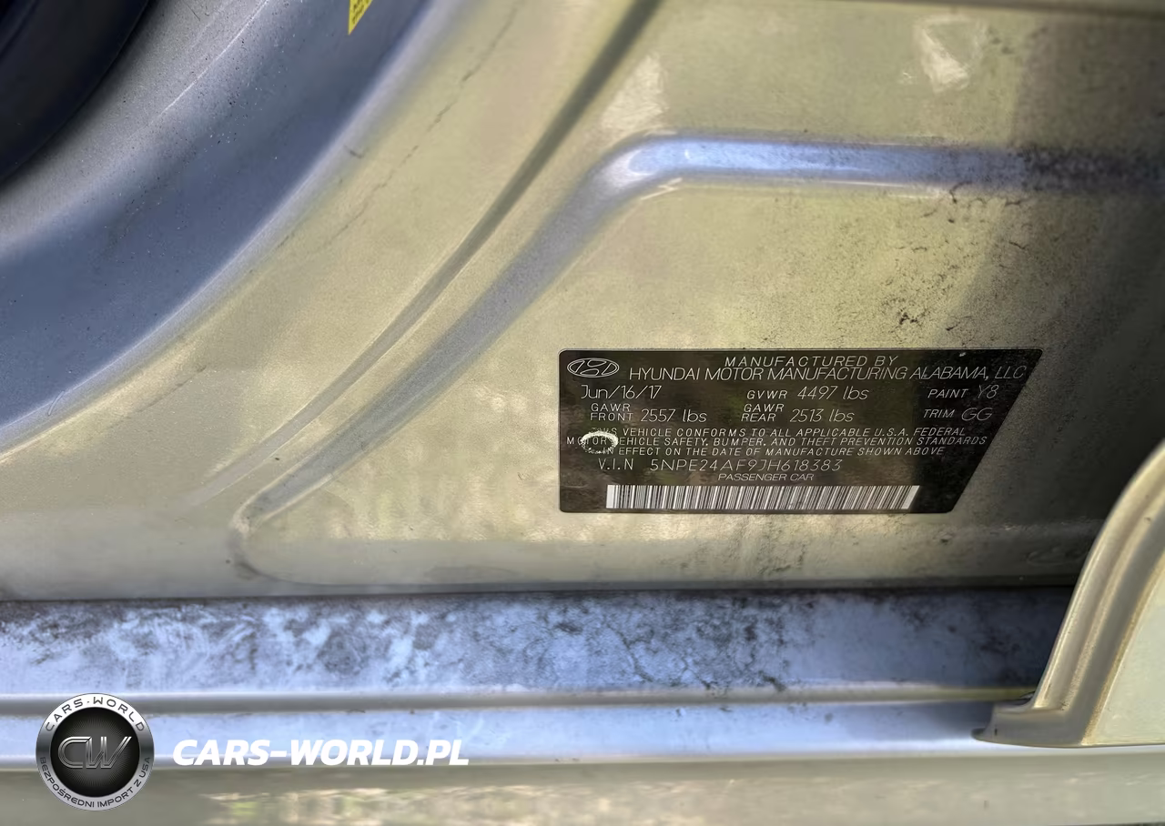 2018 Hyundai Sonata Se VIN:5NPE24AF9JH618383 - 9