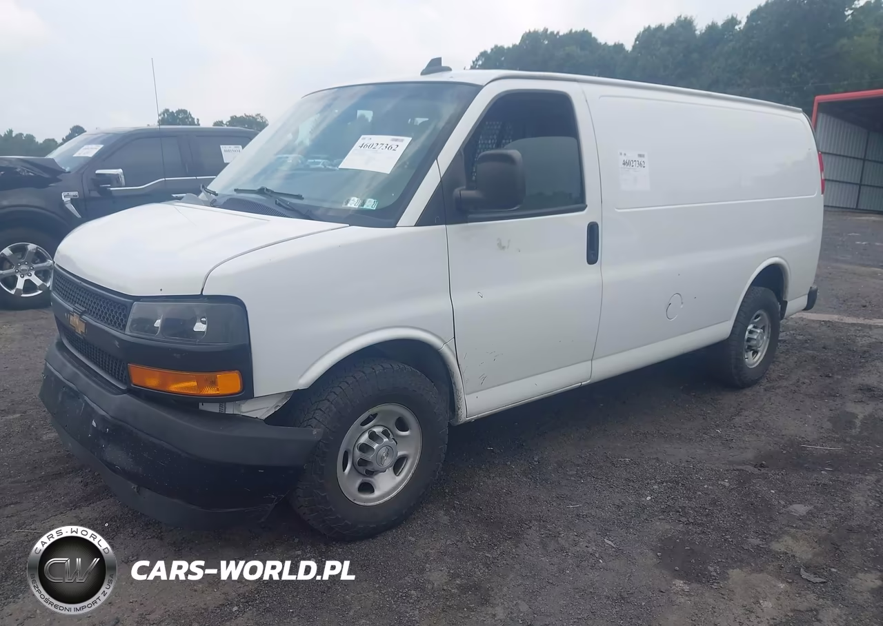 2019 Chevrolet Express 2500 Work Van VIN:1GCWGAFG1K1372332 - 2