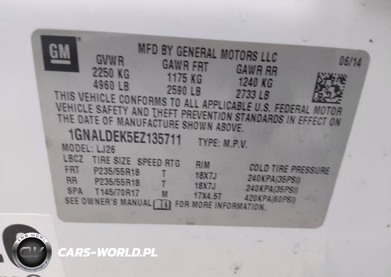 2014 Chevrolet Equinox Ltz VIN:1GNALDEK5EZ135711 - 9