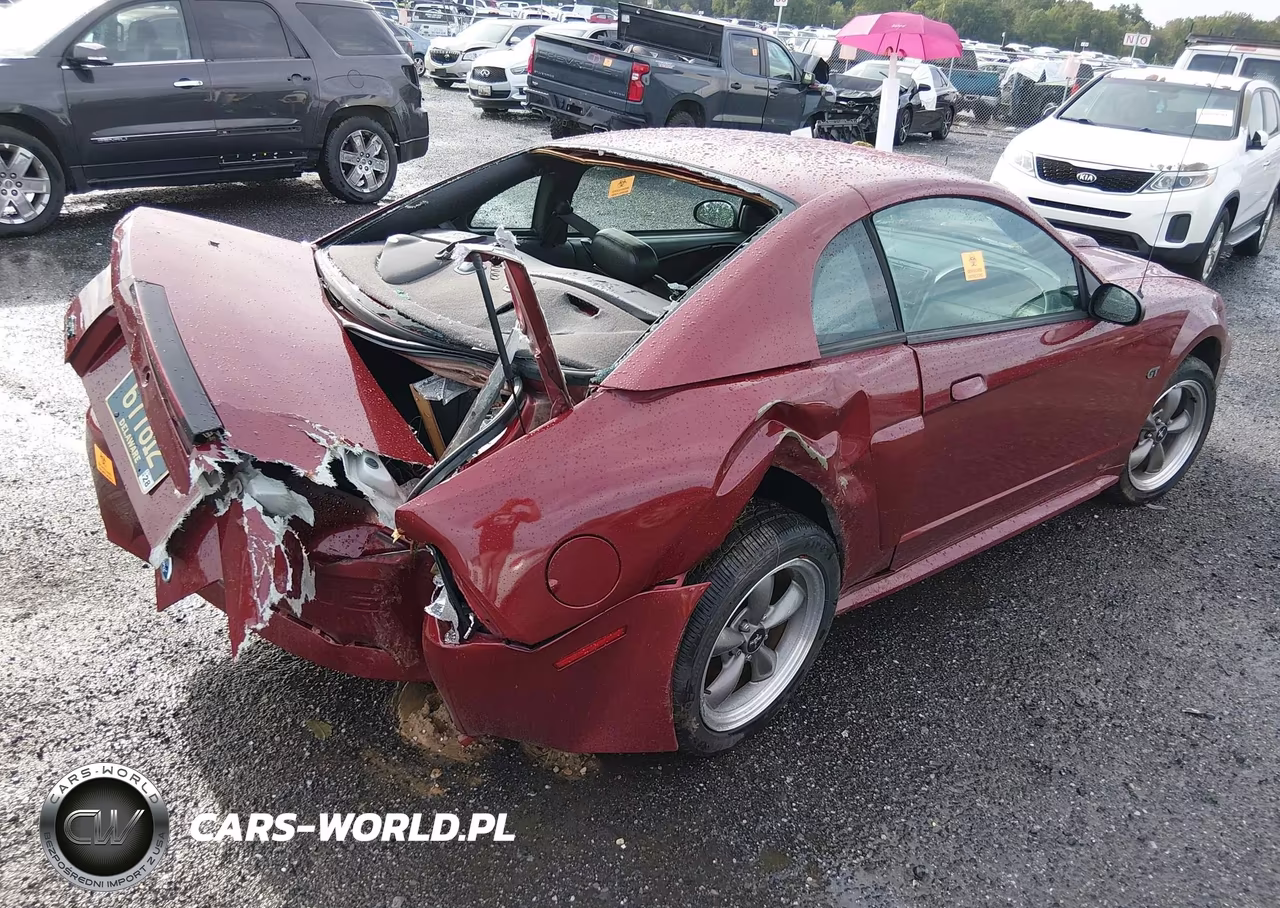 2003 Ford Mustang Gt VIN:1FAFP42X13F339882 - 4