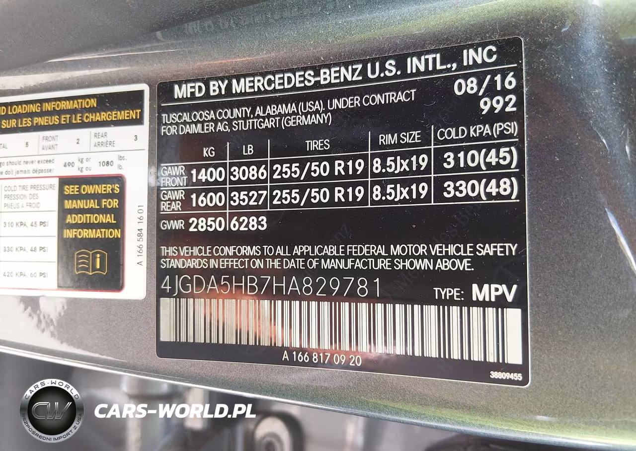 2017 Mercedes-Benz Gle 350 4Matic VIN:4JGDA5HB7HA829781 - 9