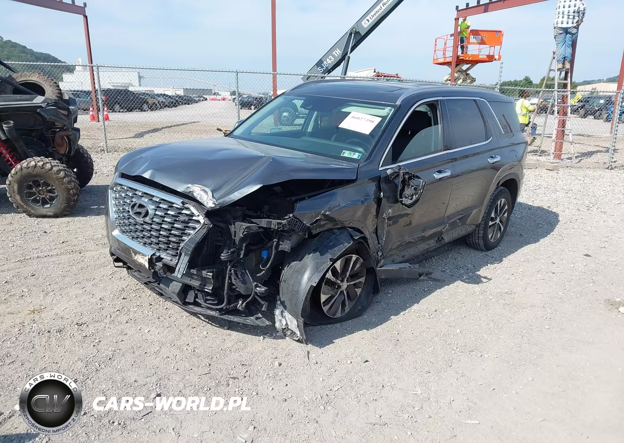 2020 Hyundai Palisade Sel VIN:KM8R2DHE3LU107948 - 2