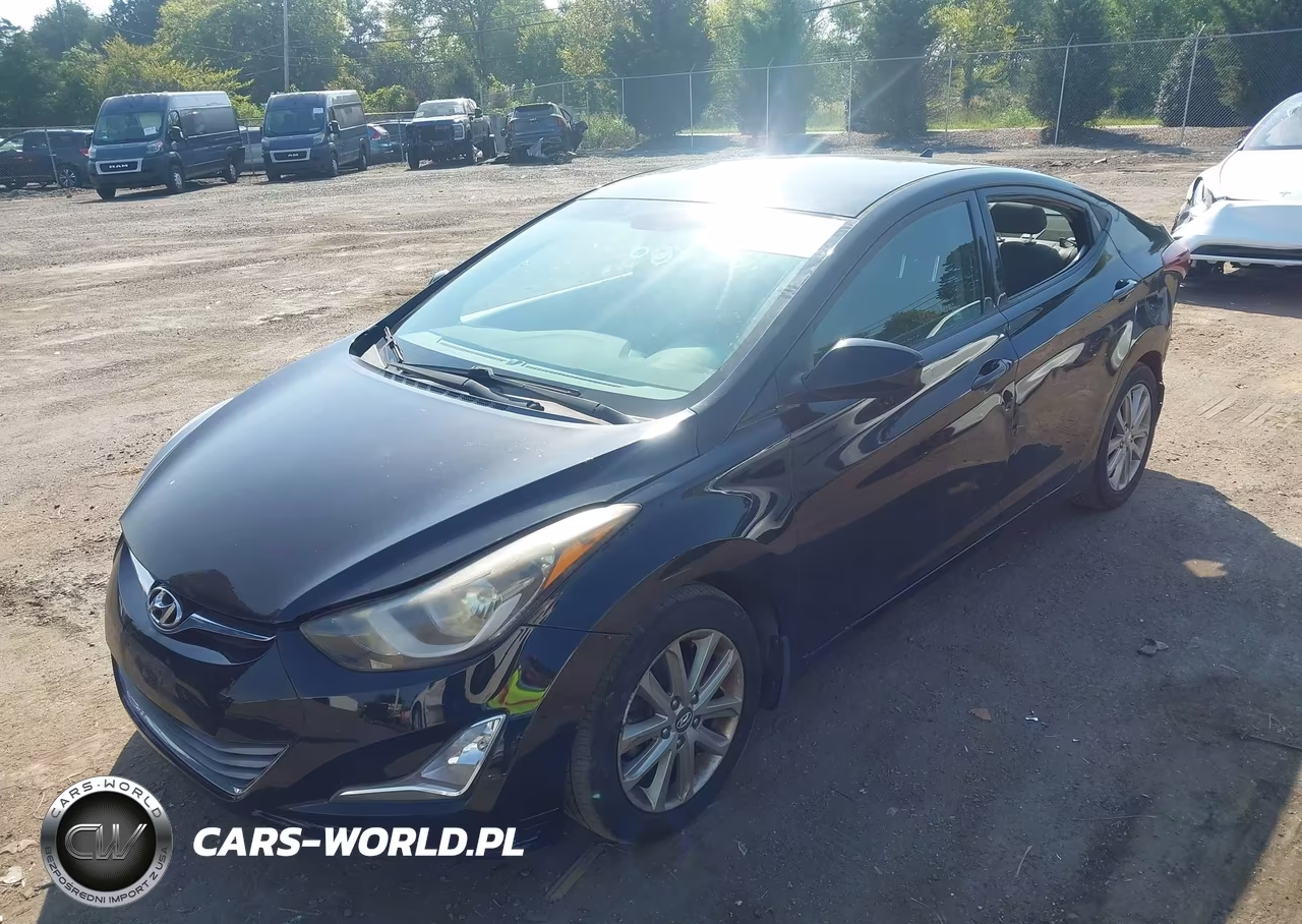 2014 Hyundai Elantra Se VIN:KMHDH4AE8EU179671 - 2
