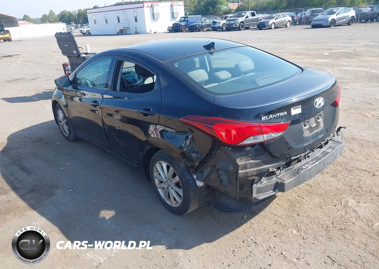 2014 Hyundai Elantra Se VIN:KMHDH4AE8EU179671 - 3