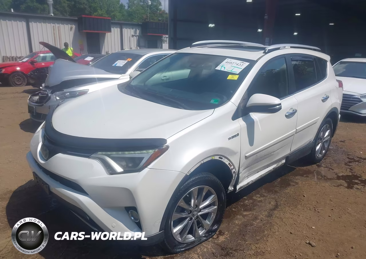 2016 Toyota Rav4 Hybrid Limited VIN:JTMDJREV2GD052286 - 2