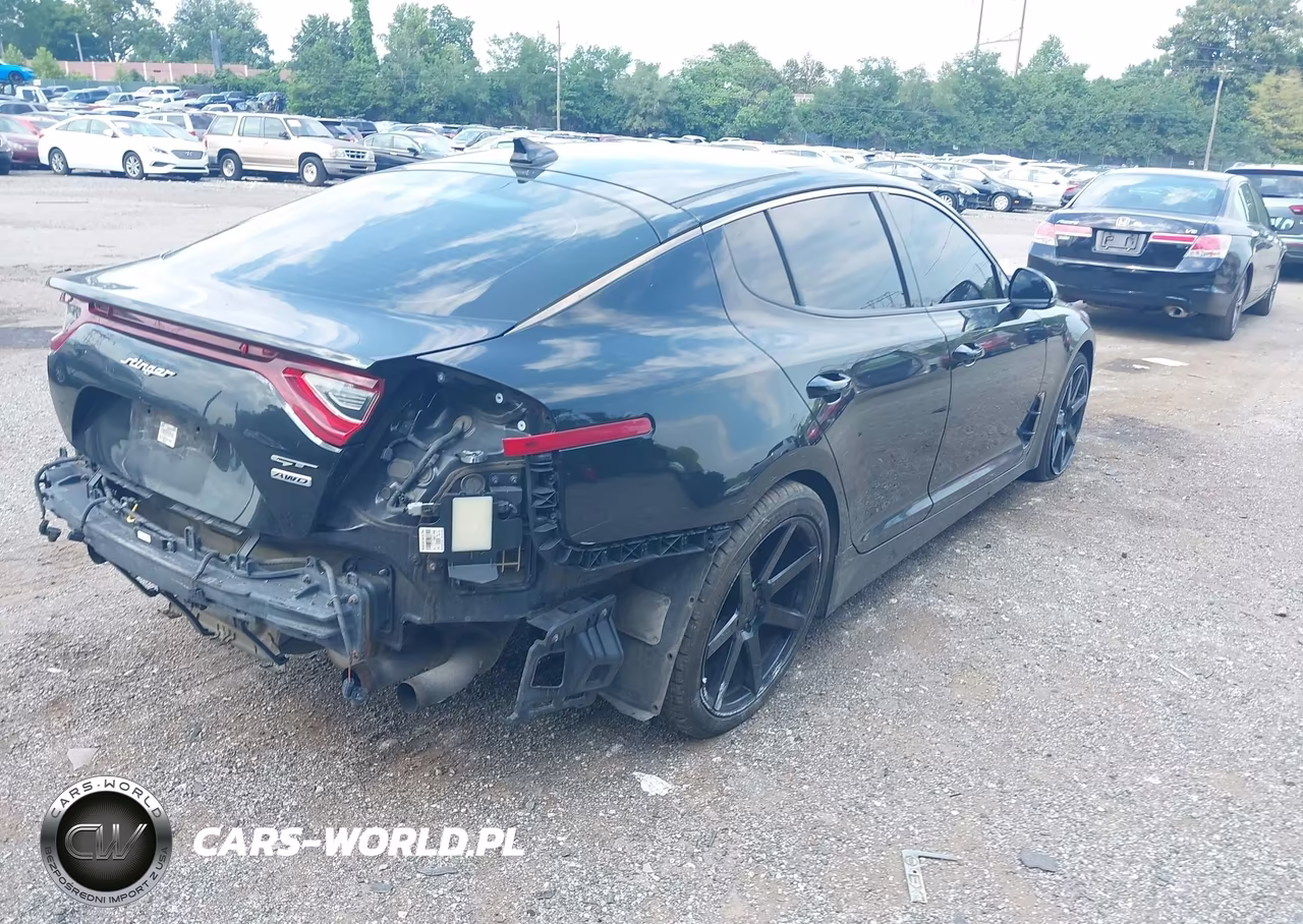 2019 Kia Stinger Gt1 VIN:KNAE45LC0K6053520 - 4