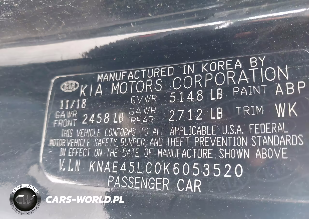 2019 Kia Stinger Gt1 VIN:KNAE45LC0K6053520 - 9