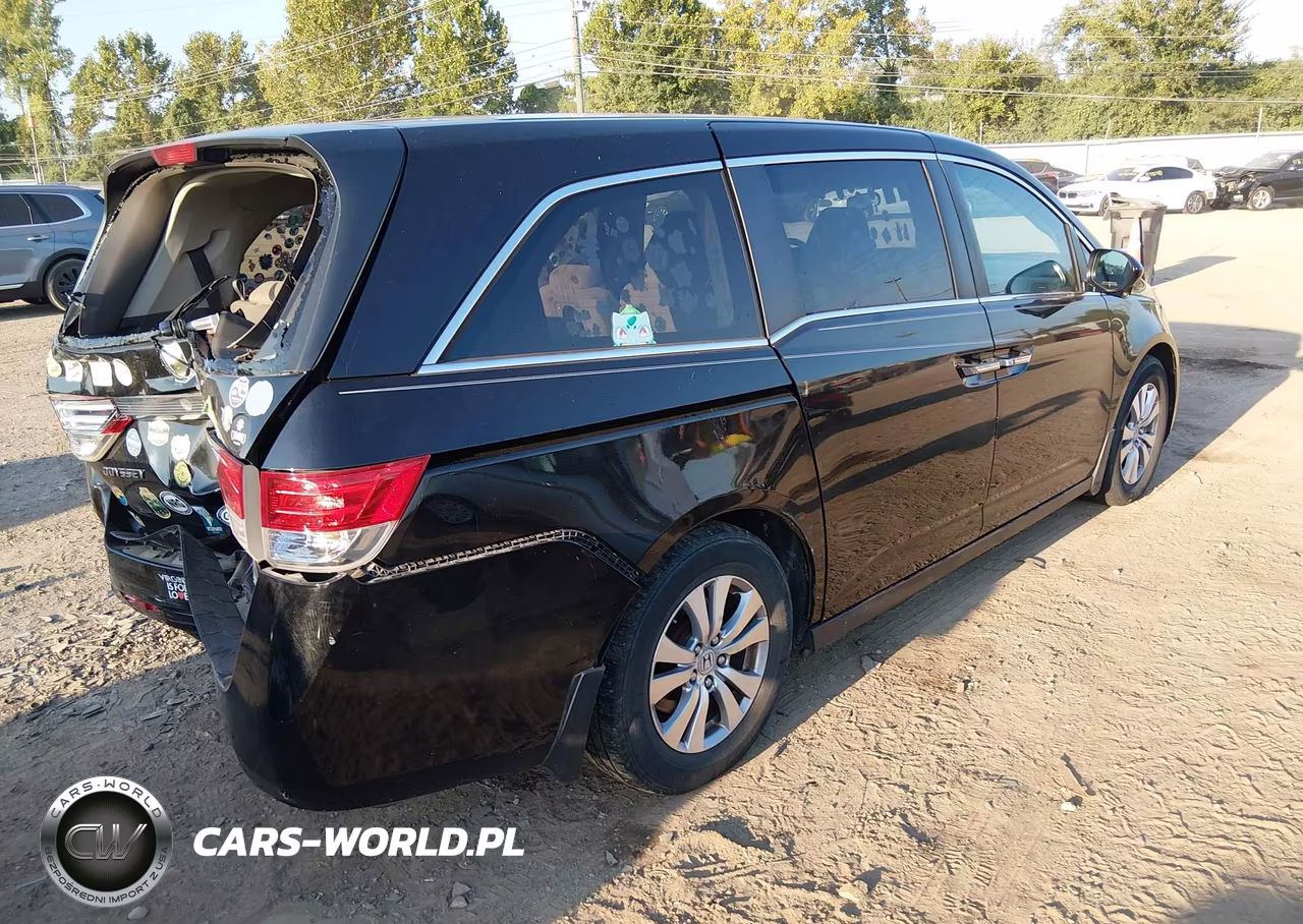2014 Honda Odyssey Ex VIN:5FNRL5H49EB045384 - 4