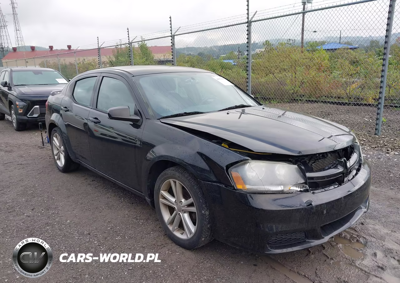 2014 Dodge Avenger Se VIN:1C3CDZAB3EN118290 - 1