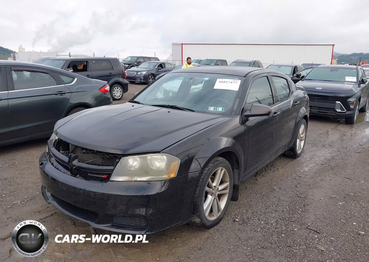 2014 Dodge Avenger Se VIN:1C3CDZAB3EN118290 - 2