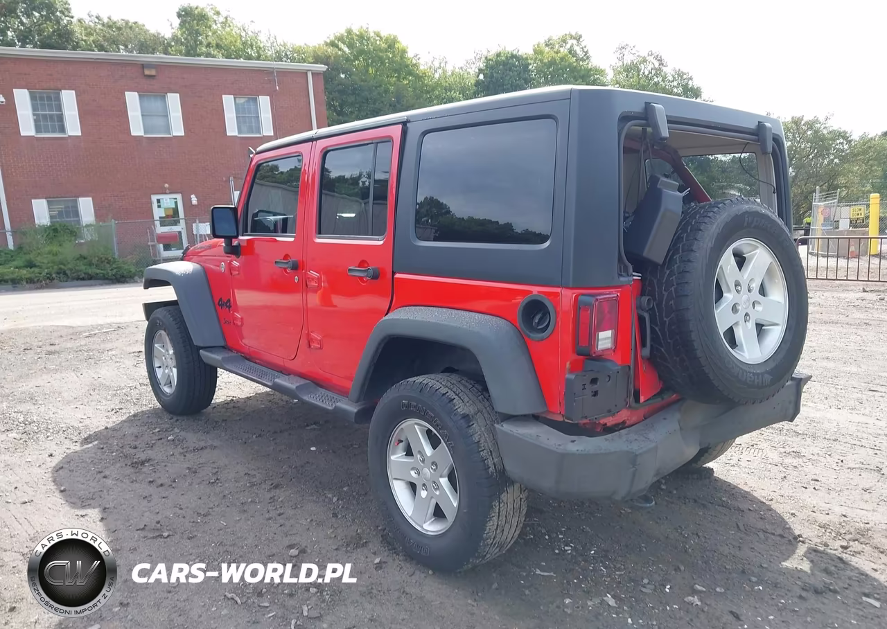 2014 Jeep Wrangler Unlimited Sport VIN:1C4HJWDG6EL320827 - 3