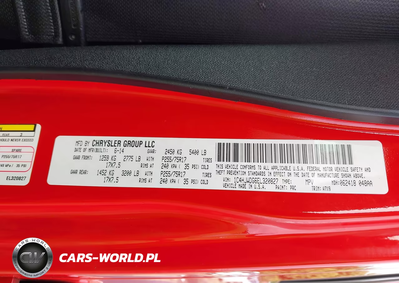 2014 Jeep Wrangler Unlimited Sport VIN:1C4HJWDG6EL320827 - 9