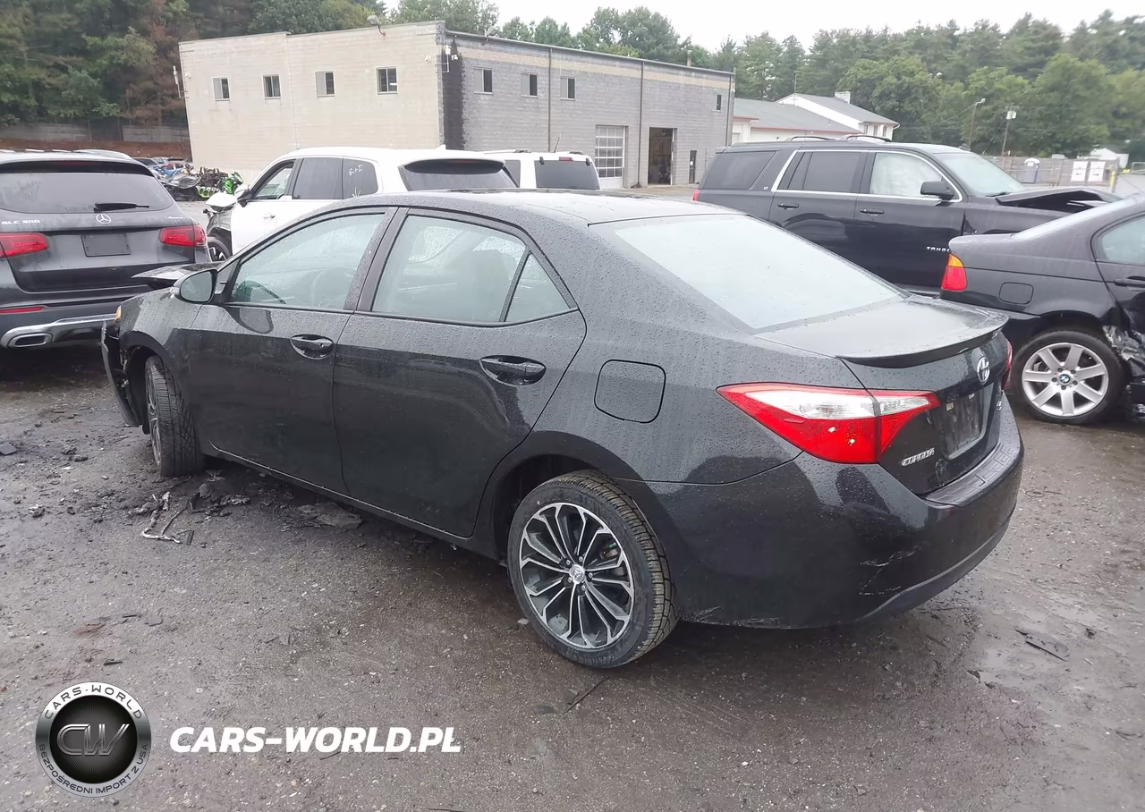 2014 Toyota Corolla S Plus VIN:5YFBURHE5EP170014 - 3