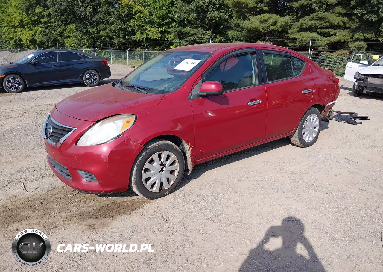 2012 Nissan Versa 1.6 Sv VIN:3N1CN7AP1CL891056 - 2