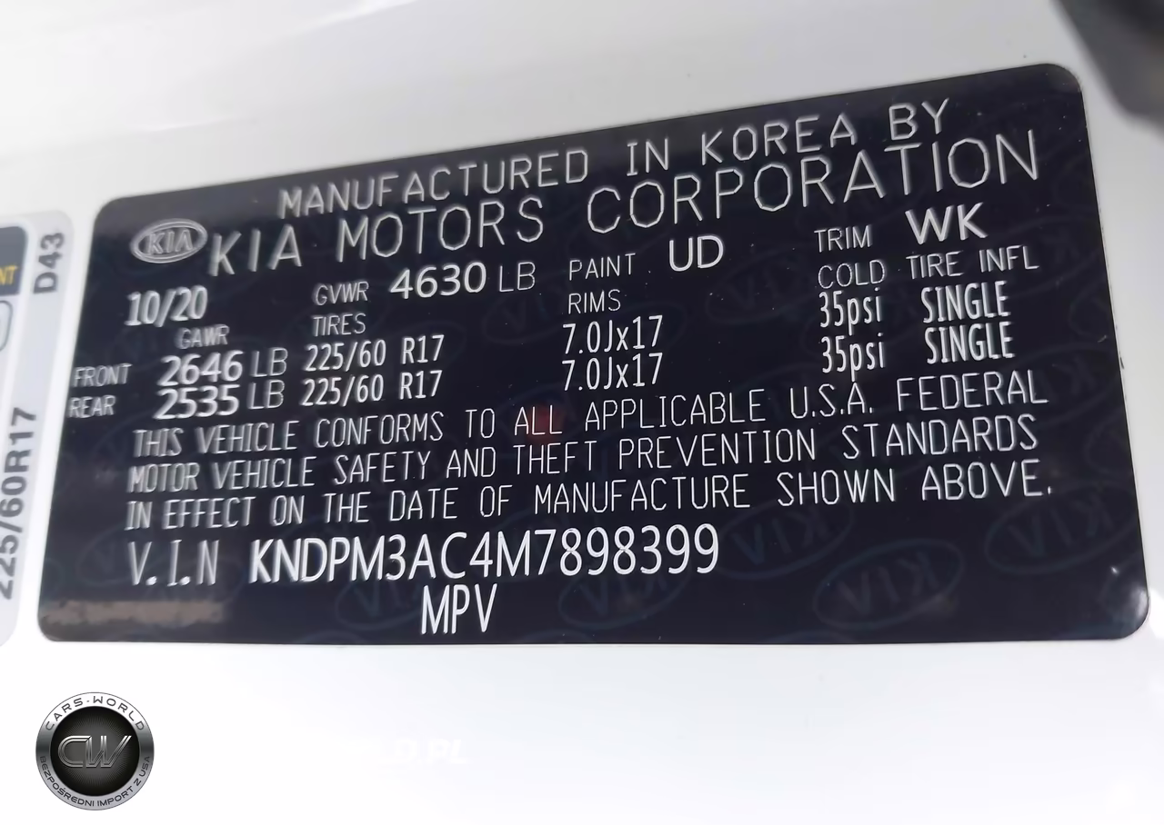 2021 Kia Sportage Lx VIN:KNDPM3AC4M7898399 - 9