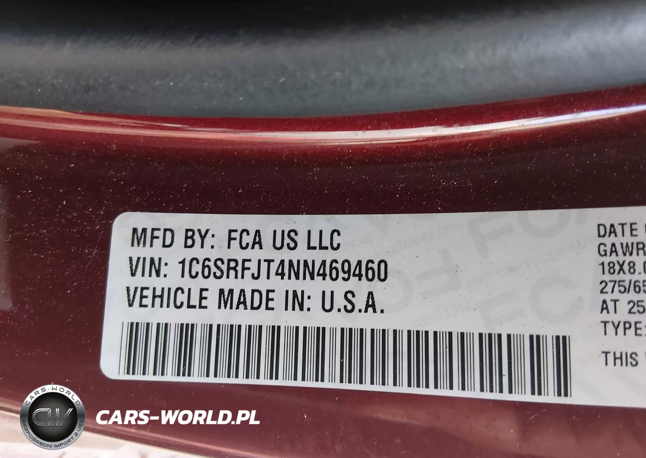 2022 Ram 1500 Laramie 4X4 5'7 Box VIN:1C6SRFJT4NN469460 - 9