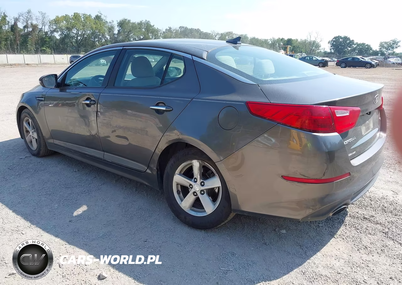 2015 Kia Optima Lx VIN:5XXGM4A76FG403607 - 3