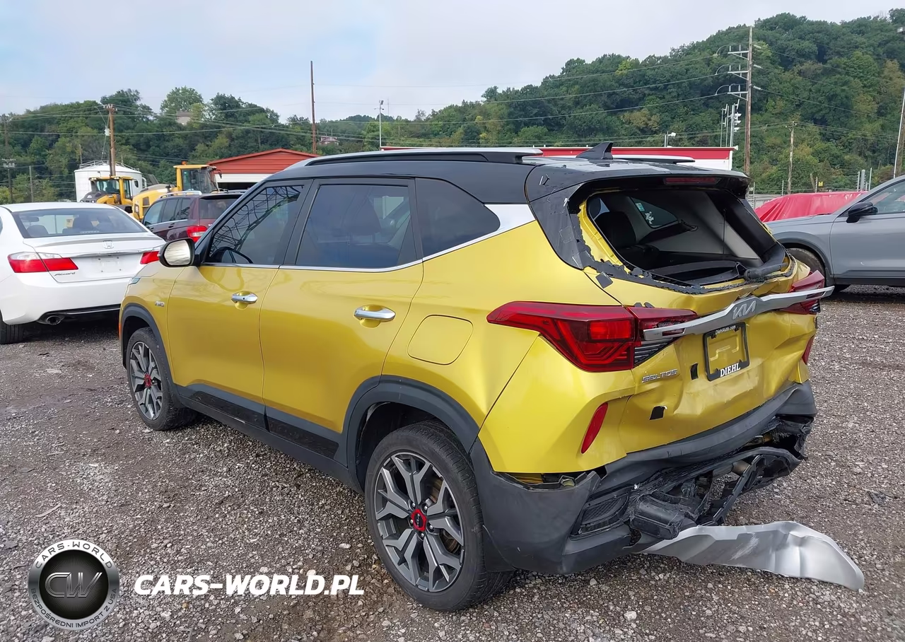 2022 Kia Seltos Sx Turbo VIN:KNDETCA22N7299665 - 3