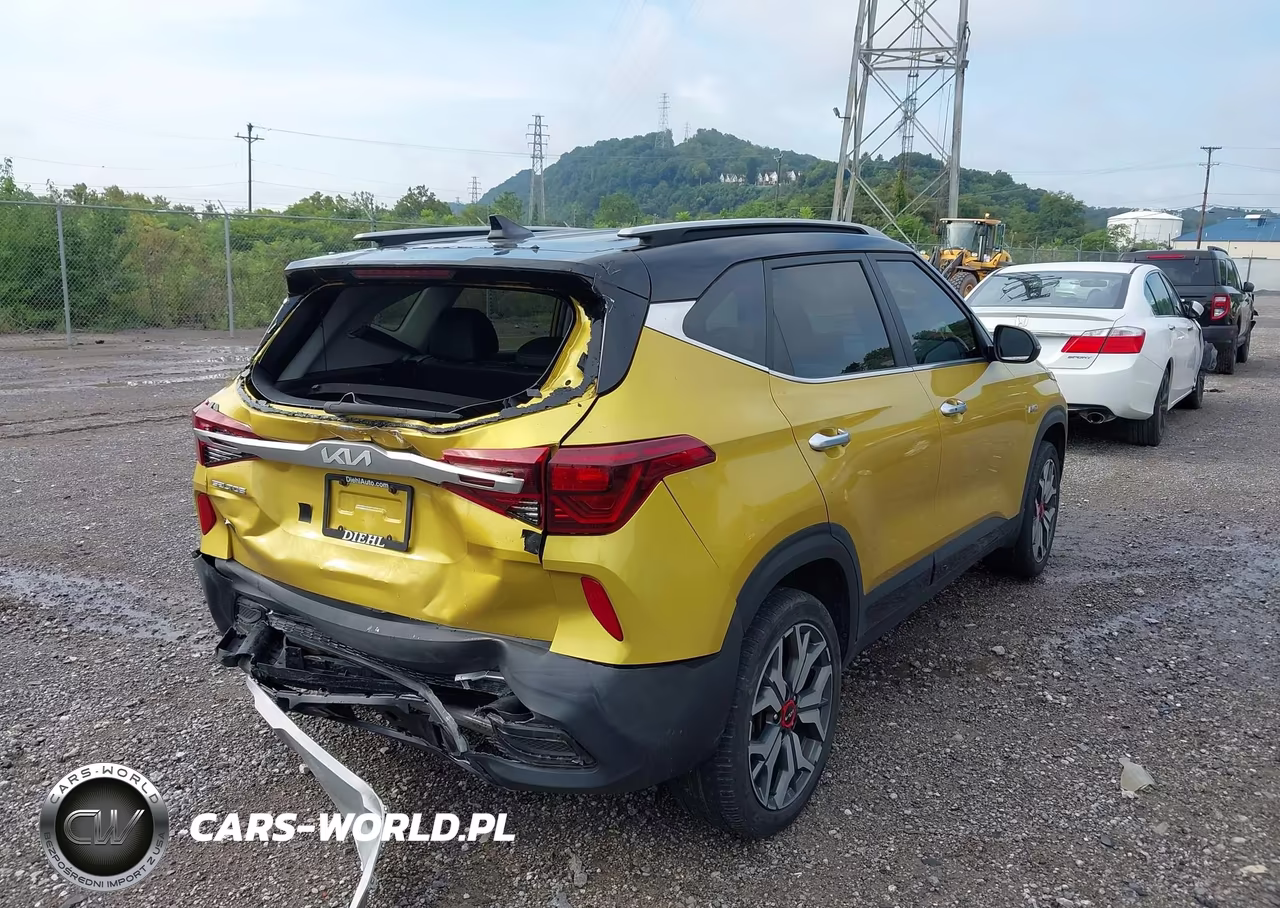 2022 Kia Seltos Sx Turbo VIN:KNDETCA22N7299665 - 4