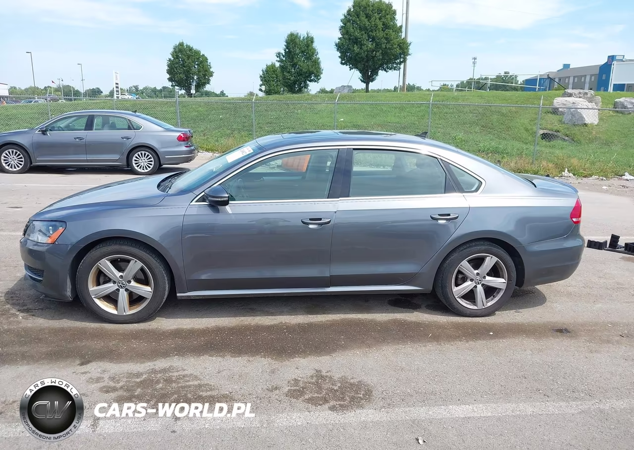 2012 Volkswagen Passat 2.5L Se VIN:1VWBH7A39CC049510 - 14
