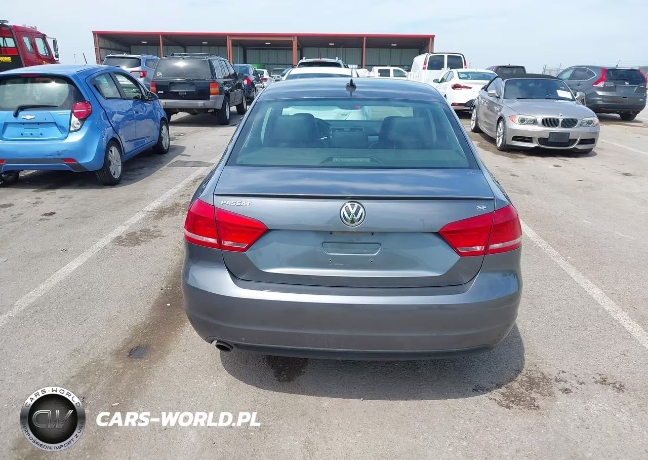 2012 Volkswagen Passat 2.5L Se VIN:1VWBH7A39CC049510 - 16
